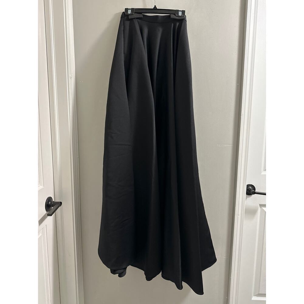 JAY GODFREY Orlando Jumpsuit In Black & Black & Silver Size 6 - Picture 10 of 11
